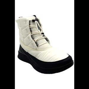 Ryka Women's Solace Water Resistant Ankle Boots White Asylum - Wide